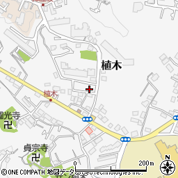 神奈川県鎌倉市植木362-5周辺の地図