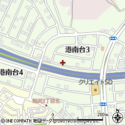 千葉県木更津市港南台周辺の地図