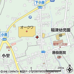 岐阜県瑞浪市稲津町小里1097周辺の地図
