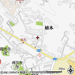 神奈川県鎌倉市植木392-5周辺の地図