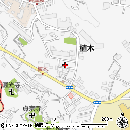 神奈川県鎌倉市植木392-2周辺の地図