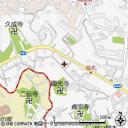 神奈川県鎌倉市植木529周辺の地図