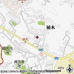 神奈川県鎌倉市植木392-6周辺の地図