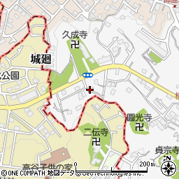 神奈川県鎌倉市植木501-13周辺の地図