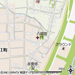 岐阜県大垣市直江町12周辺の地図