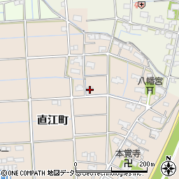 岐阜県大垣市直江町98周辺の地図