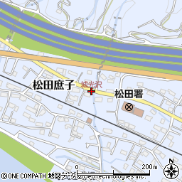 城光沢周辺の地図