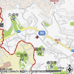 神奈川県鎌倉市植木546-6周辺の地図