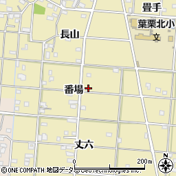 愛知県一宮市光明寺番場47周辺の地図