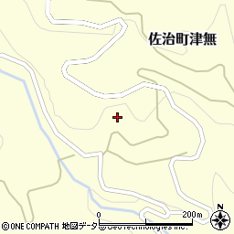 鳥取県鳥取市佐治町津無84周辺の地図