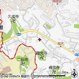神奈川県鎌倉市植木546-5周辺の地図
