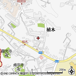 神奈川県鎌倉市植木392-9周辺の地図