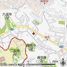 神奈川県鎌倉市植木529-2周辺の地図