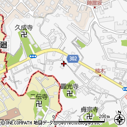 神奈川県鎌倉市植木546-9周辺の地図