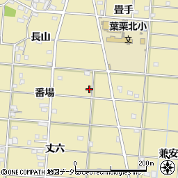 愛知県一宮市光明寺番場41周辺の地図