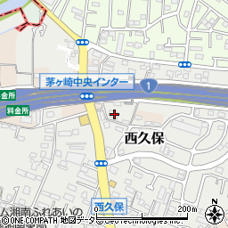 神奈川県茅ヶ崎市西久保1512周辺の地図