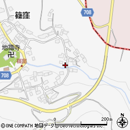 神奈川県足柄上郡大井町篠窪223周辺の地図