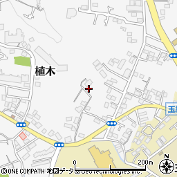 神奈川県鎌倉市植木217周辺の地図