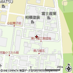 タイメック株式会社　平塚工場周辺の地図