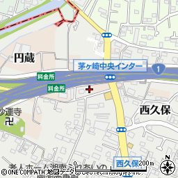 神奈川県茅ヶ崎市西久保2617周辺の地図