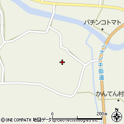 岐阜県恵那市山岡町上手向1356周辺の地図