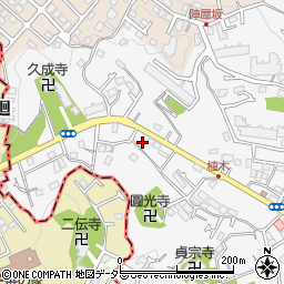 神奈川県鎌倉市植木521-10周辺の地図