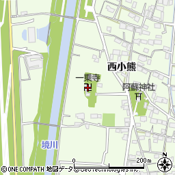 岐阜県羽島市小熊町西小熊4291-2周辺の地図