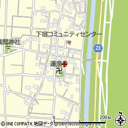 岐阜県大垣市墨俣町下宿174周辺の地図