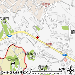 神奈川県鎌倉市植木451-7周辺の地図