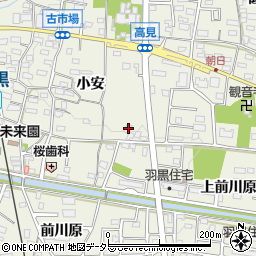 愛知県犬山市羽黒小安100周辺の地図