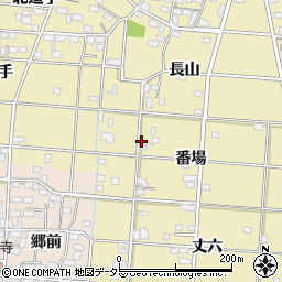 愛知県一宮市光明寺番場54周辺の地図