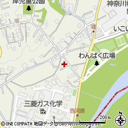 神奈川県足柄上郡山北町岸751周辺の地図