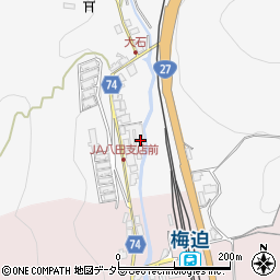 京都府綾部市上杉町渋市4-3周辺の地図