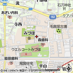 愛知県一宮市浅井町尾関同者122周辺の地図