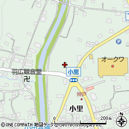セブンイレブン瑞浪稲津町小里店周辺の地図