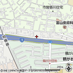 神奈川県茅ヶ崎市西久保1327周辺の地図