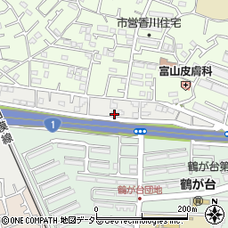 神奈川県茅ヶ崎市西久保1312-1周辺の地図