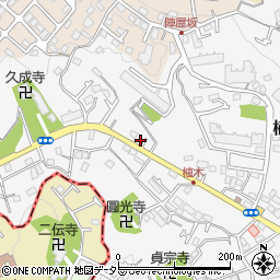 神奈川県鎌倉市植木451-4周辺の地図