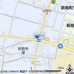 滋賀県高島市新旭町安井川1215周辺の地図