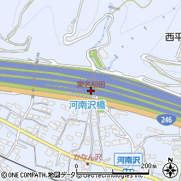 東名松田周辺の地図