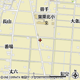 愛知県一宮市光明寺畳手63周辺の地図