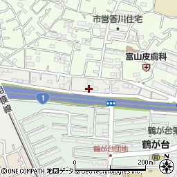 神奈川新聞　ＡＳＡ茅ヶ崎鶴が台周辺の地図
