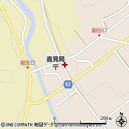 福知山警察署　上夜久野駐在所周辺の地図
