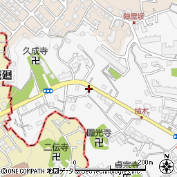 神奈川県鎌倉市植木501-75周辺の地図