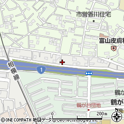 神奈川県茅ヶ崎市西久保1333周辺の地図