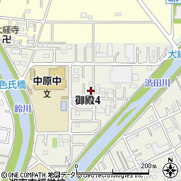 神奈川県平塚市御殿4丁目6-42周辺の地図