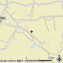 京都府綾部市白道路町（谷ノ奥）周辺の地図