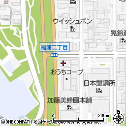 京浜貿易株式会社周辺の地図