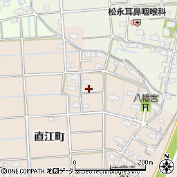岐阜県大垣市直江町91周辺の地図