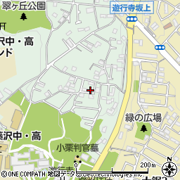 神奈川県藤沢市西富414-11周辺の地図